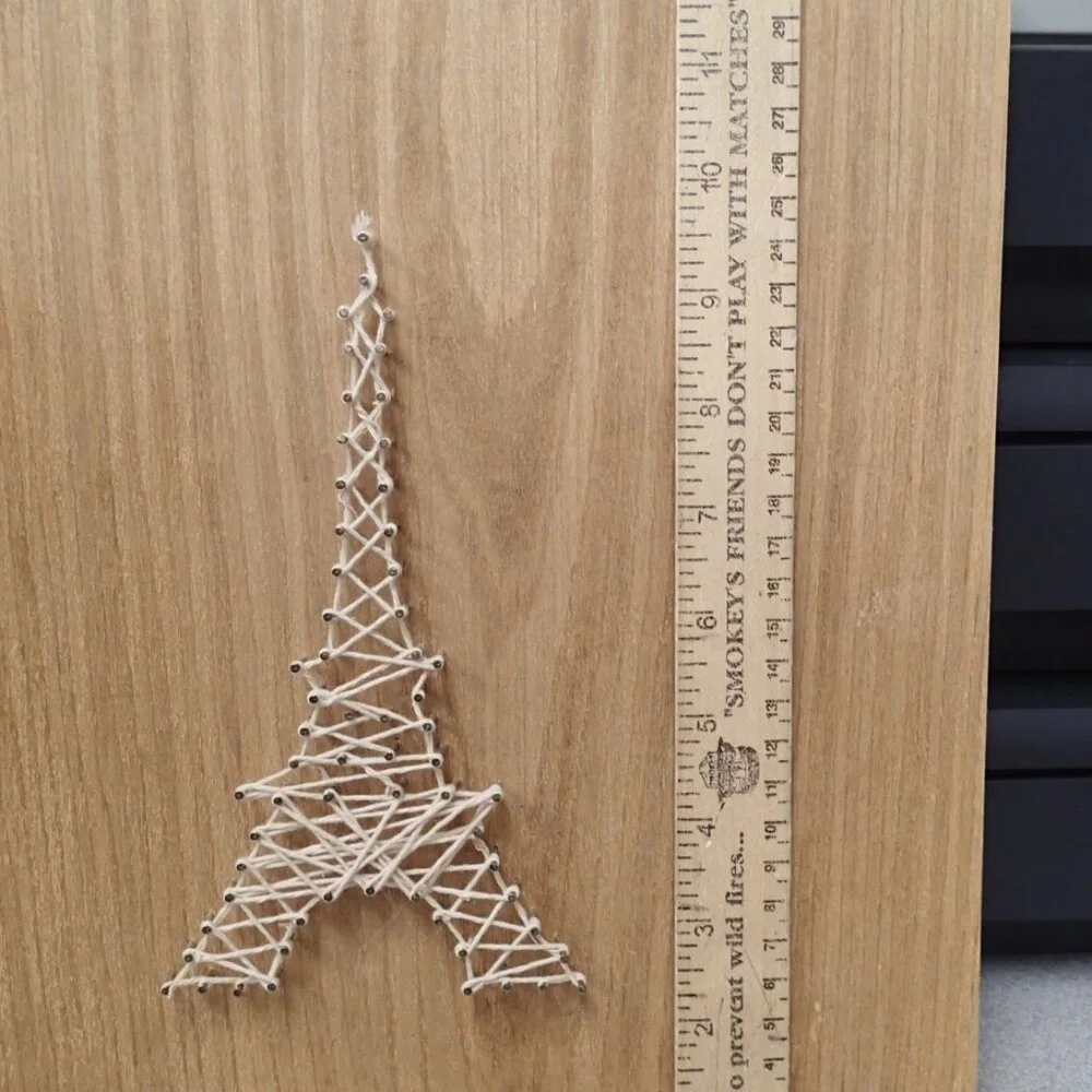 Paris String Art Wall Decor - Picture 3 of 5